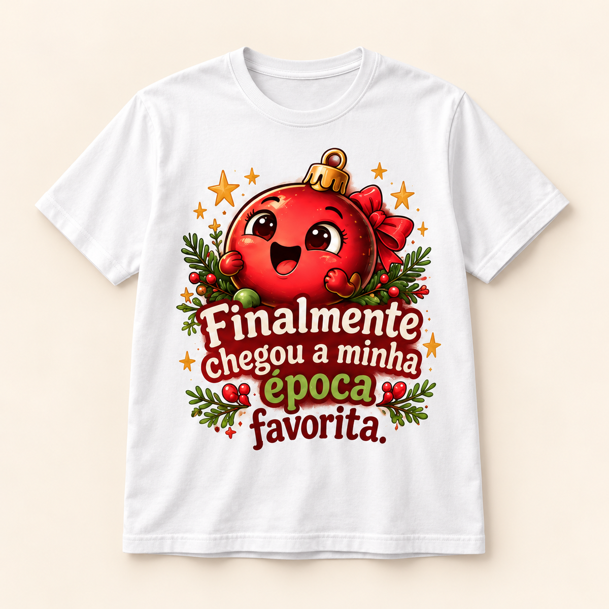 T-shirt de Natal — Finalmente chegou a minha época favorita.