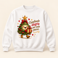 Moletom Changer sem capuz de Natal — Espalhando alegria por onde passo.
