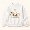 Moletom Changer sem capuz de Natal — O amor nasceu.