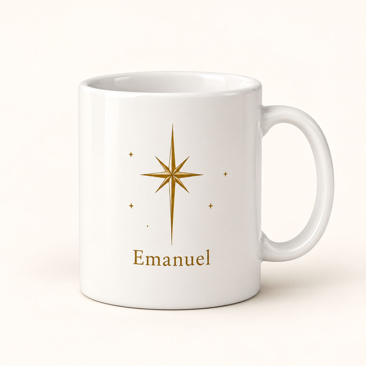 Caneca de Natal — Emanuel