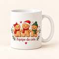 Caneca de Natal — Equipe da ceia