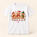 T-shirt de Natal — Equipe da ceia