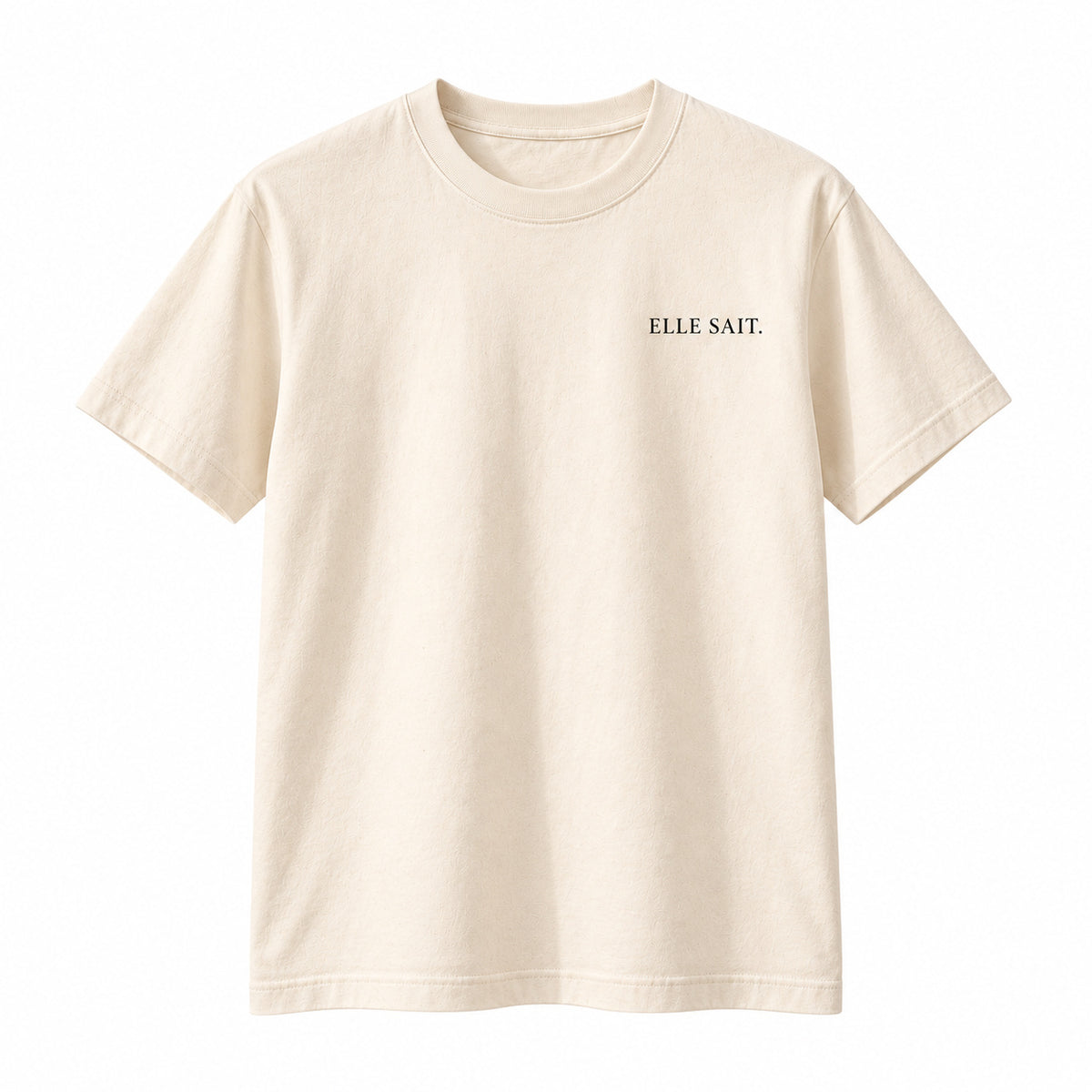Sublime Elle — ELLE SAIT. — Natural Raw — frente