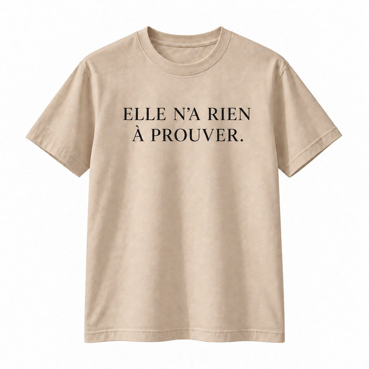 Sublime Elle — ELLE N’A RIEN À PROUVER — Desert Dust — frente