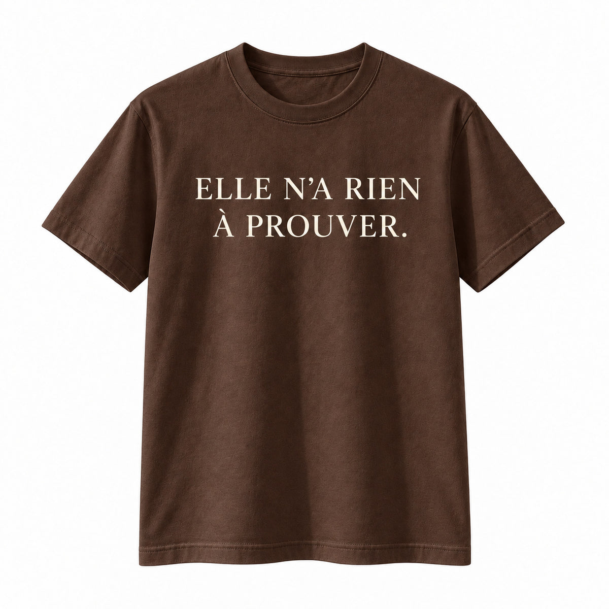 Sublime Elle — ELLE N’A RIEN À PROUVER — Heritage Brown — frente